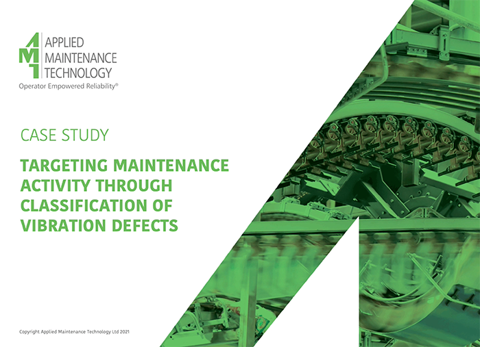 AMT Targeting maintenance activity through classification of vibration defects